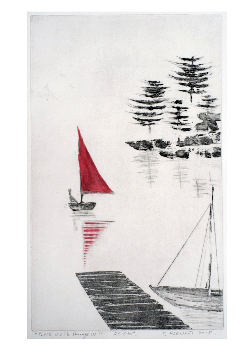 petite voile rouge IV